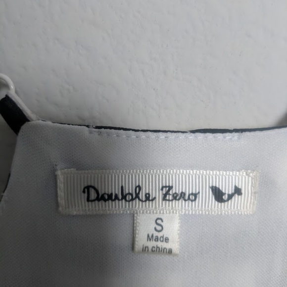 JusFab/Double Zero Stripe Blouson Dress- Size S - Picture 5 of 8